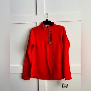 Blackhawks quarter zip nwt